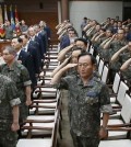 More than 150 top military commanders hold a biannual conference, chaired by Defense Minister Han Min-koo, in Seoul on June 30. (Yonhap)