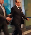 North Korean Foreign Minister Ri Su-yong arrives at the U.N. headquarters in New York on April 21, 2016 (local time). In his keynote speech at a meeting on the 2030 Sustainable Development Goals, Ri claimed his government has to develop nuclear weapons to counter nuclear threats from the United States.