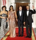 Barack Obama, Michelle Obama, Matteo Renzi, Agnese Landini