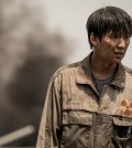 This still photo, released by film production company NEW on Nov. 29, 2016, shows South Korean actor Kim Nam-gil in a scene from disaster film "Pandora."