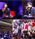 These photos provided by YTree Company show the meet-and-greet events hosted by South Korean actor Kwon Sang-woo in Japan on Dec. 22 and 24, 2016.