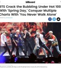 This image captured from the Billboard website shows the BTS performing at KCON 2016 at the Prudential Center on June 25, 2016, in Newark, N.J.