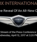 An invitation for Hyundai's press reveal of its all-new concept car at the New York Auto Show (Courtesy of Hyundai Motor)