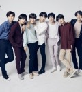 Shown in the picture released by LG Electronics Inc. on April 3, 2018, is South Korea's popular K-pop band BTS, which recently became the new model for the tech company. (Yonhap)