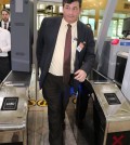 Mark Lambert, acting deputy assistant secretary of state, enters the Ministry of Foreign Affairs building in Seoul on July 26, 2018. (Yonhap)