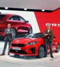 This undated photo provided by Kia Motors shows the carmaker's ProCeed displayed at 2018 Paris Motor Show. (Yonhap)