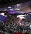 View of the opening ceremony of the 23rd Busan International Film Festival at the Busan Cinema Center in Busan on Oct. 4, 2018. (Yonhap)