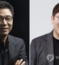 Lee Soo-man (L), founder and former chief producer of SM Entertainment, and Bang Si-hyuk, founder and chairman of Hybe, are seen in these photos provided by the companies. (PHOTO NOT FOR SALE) (Yonhap)