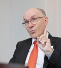 Robert Floyd, executive secretary of the Comprehensive Nuclear-Test-Ban Treaty Organization, speaks during an interview with Yonhap News Agency at a hotel in Seoul on Aug. 9, 2023. (Yonhap)