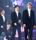 EXO-CBX, a subunit of K-pop boy group EXO, is seen in this photo provided by local cable TV channel Mnet. (PHOTO NOT FOR SALE) (Yonhap)