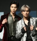 K-pop boy group NCT's Johnny (L) and Haechan (Yonhap)