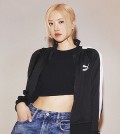 BLACKPINK's Rose is seen in this photo provided by Puma. (PHOTO NOT FOR SALE) (Yonhap)