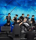 K-pop boy group Seventeen is seen in this photo provided by Pledis Entertainment. (PHOTO NOT FOR SALE) (Yonhap)