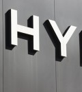 This file photo shows the logo of Hybe. (Yonhap)