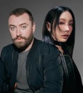 Sam Smith (L) and Taeyeon are seen in this photo provided by Universal Music Group. (PHOTO NOT FOR SALE) (Yonhap)