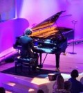 South Korean Pianist Lim Yunchan performs after receiving the prestigious Gramophone Classical Music Award in the piano category and the "Young Artist of the Year" award during a ceremony in London on Oct. 2, 2024. (Yonhap)