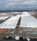 This undated file photo provided by the government of Georgia shows Hyundai Motor Co.'s production line under construction in the U.S. state. (PHOTO NOT FOR SALE) (Yonhap)