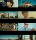 This image provided by BigHit Music on Nov. 15, 2024, shows scenes from the music video for "Running Wild" by BTS' Jin. (PHOTO NOT FOR SALE) (Yonhap)