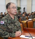 Lt. Gen. Kwak Jong-keun, chief of the Army Special Warfare Command, speaks during a parliamentary defense committee meeting held at the National Assembly in Seoul on Dec. 10, 2024. (Yonhap)