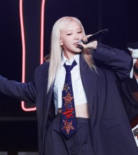 BLACKPINK's Rose is seen in this photo provided by CJ ENM. (PHOTO NOT FOR SALE) (Yonhap)