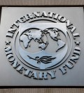 FILE PHOTO: A view of the International Monetary Fund (IMF) logo at its headquarters in Washington, D.C., U.S., November 24, 2024. REUTERS/Benoit Tessier/File Photo